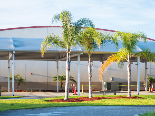 Terminal Building at Northeast Florida Regional Airport