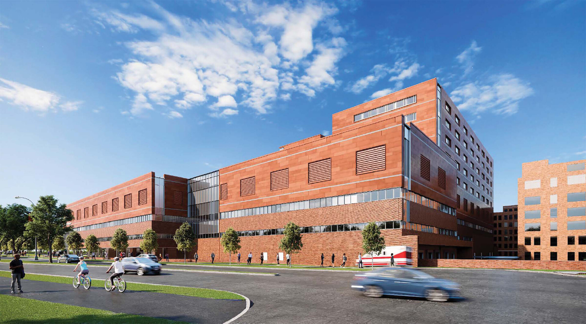 University of Rochester ER Department Expansion for which Passero Associates provided Civil Engineering - Traffic Engineering Services