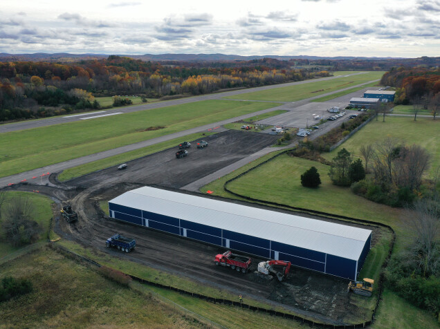 North Apron Reconstruction at Columbia County Airport