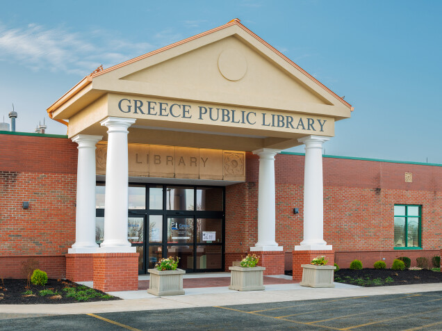 Greece Public Library Entrance Renovation