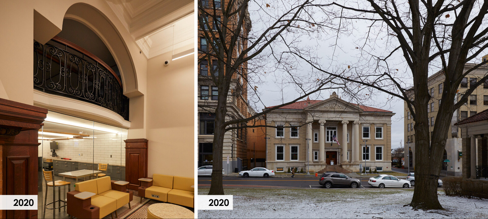 Located in the heart of downtown Binghamton, revitalization of the former Carnegie Library brings new life to this iconic and beloved building. 