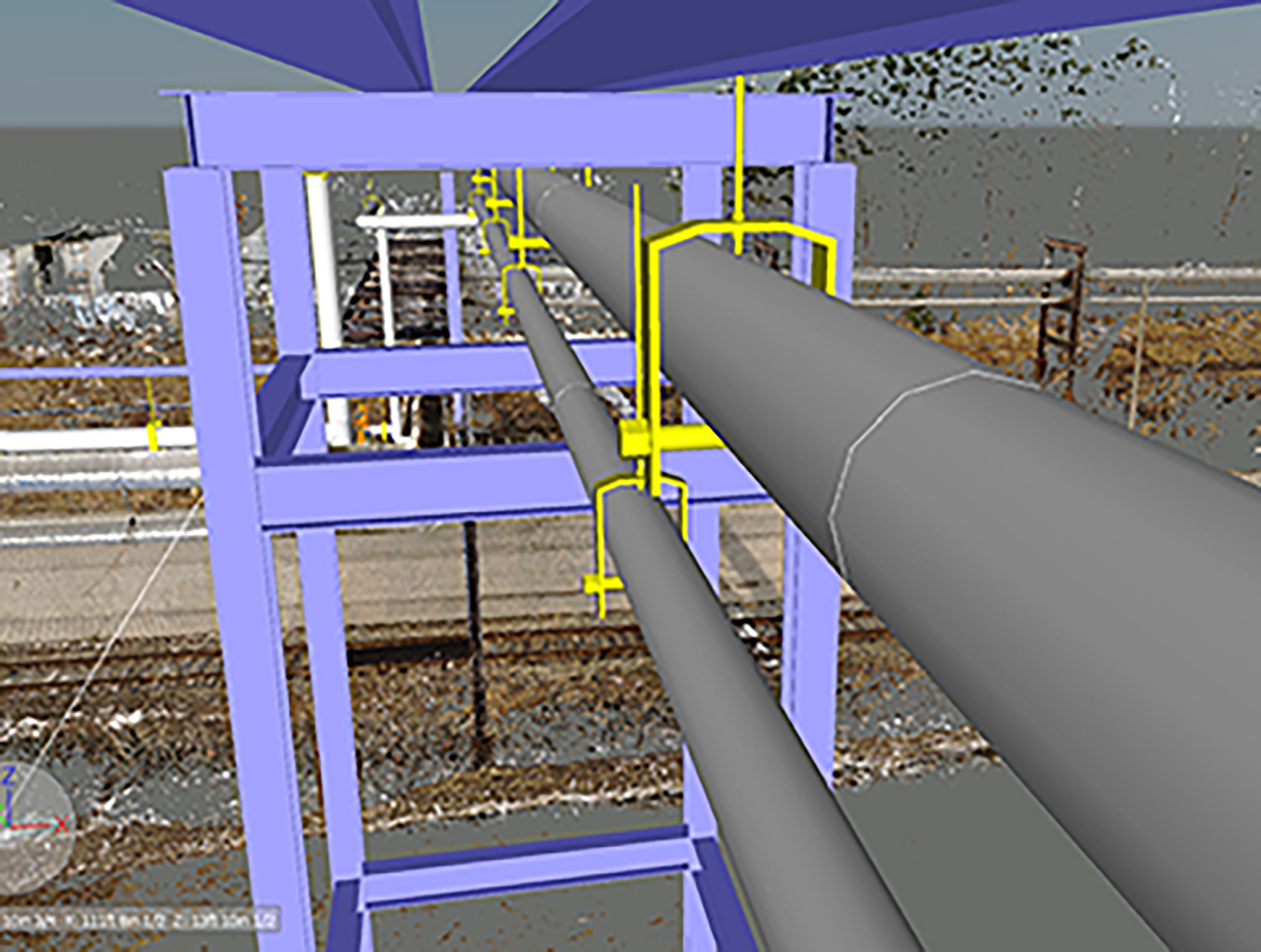 LiCycle Pipe Bridge Project for which Passero Associates provided Structural Engineering Services