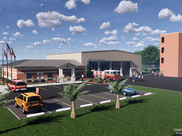 Fire Station at Fernandina Beach Municipal Airport