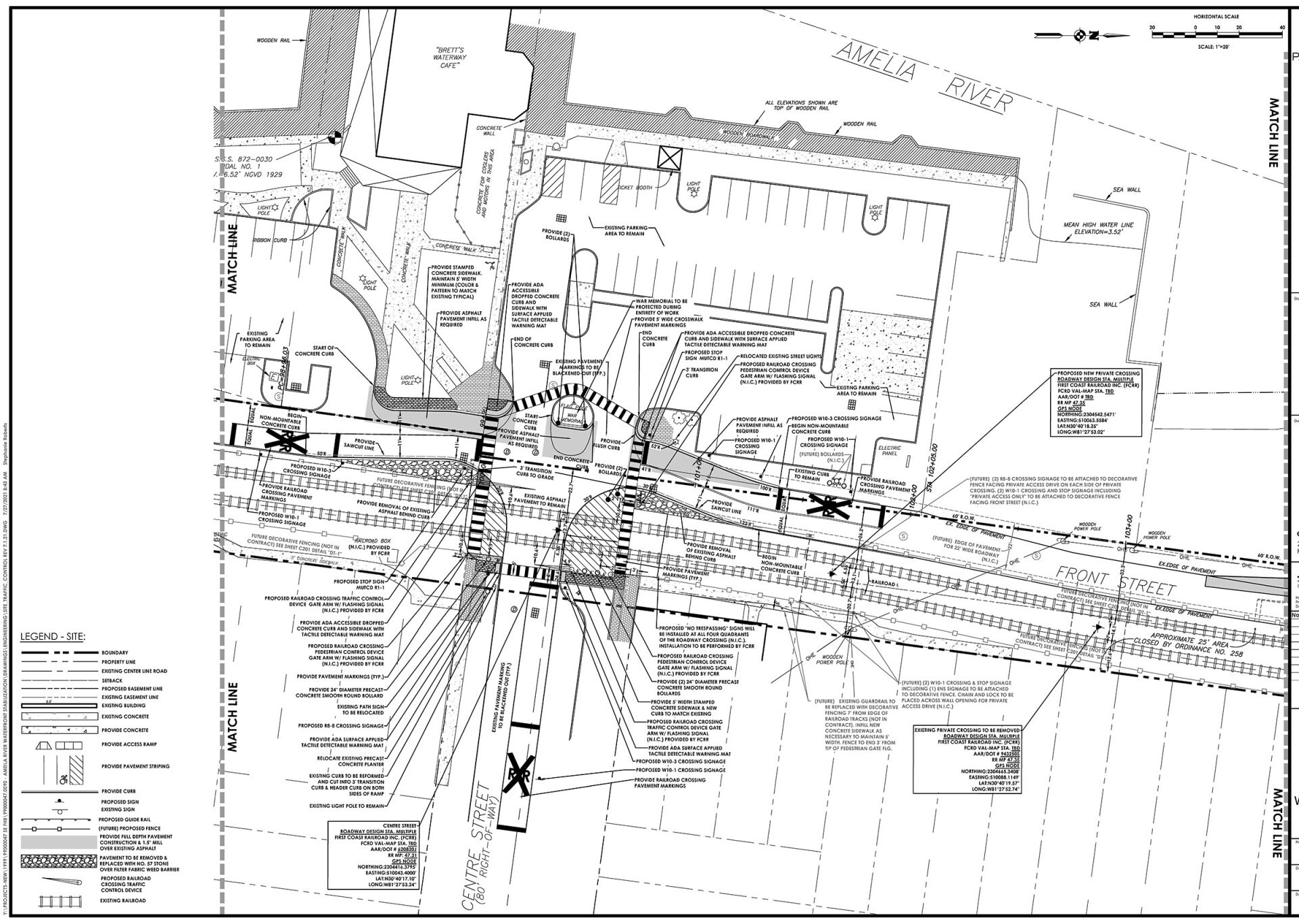 Amelia Riverfront Plan for which Passero Associates provided Architecture, Civil Engineering, and Municipal Engineering Services