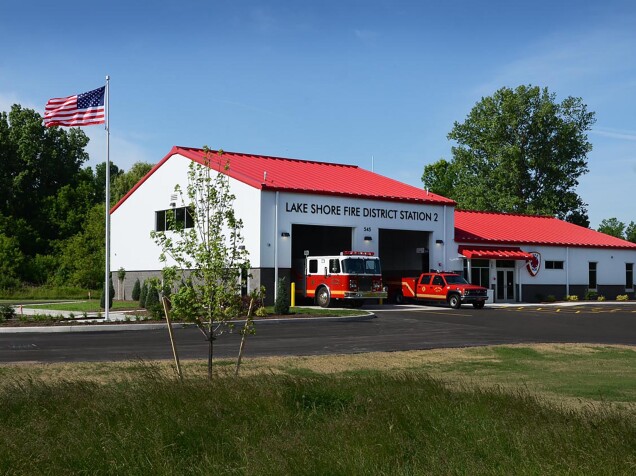 Lake Shore FD Fire Station #2 Ling Road