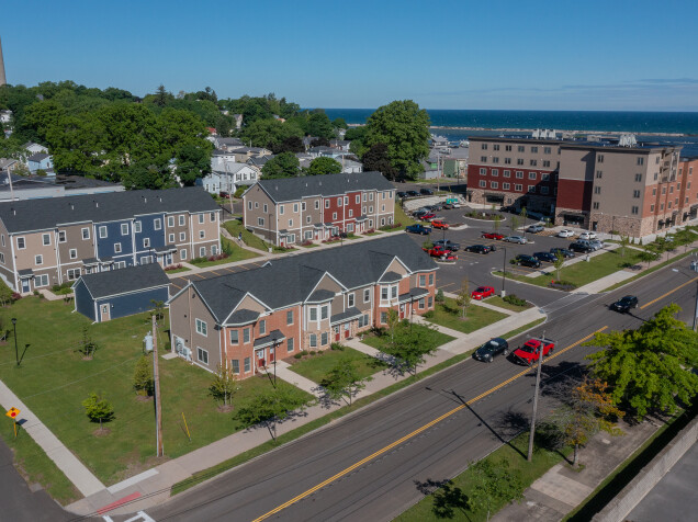 Harbor View Square Mixed Use Apartments and Townhomes