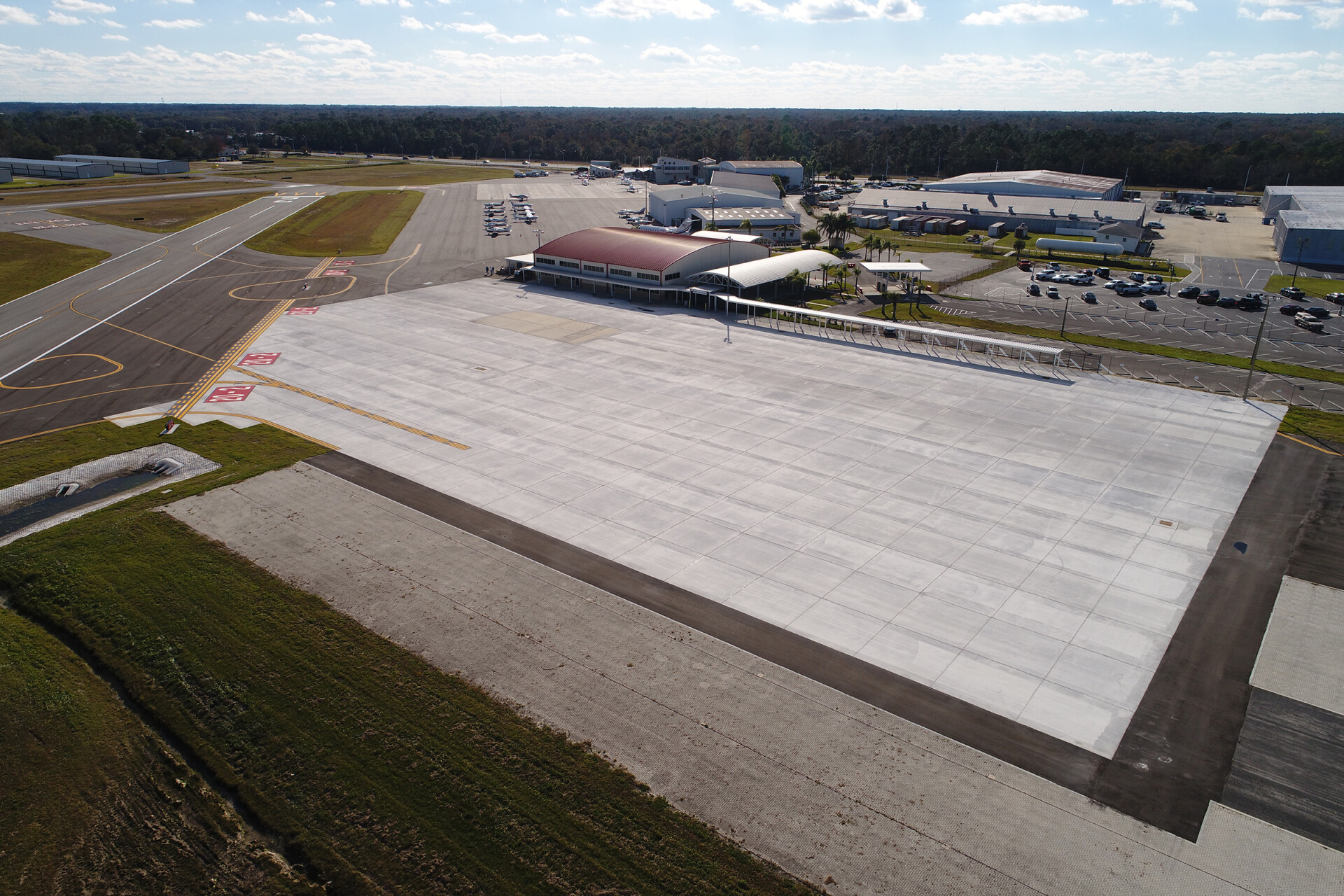 Terminal Apron Reconstruction at Northeast Florida Regional Airport