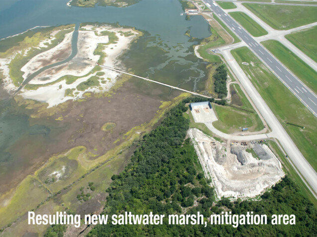 Riverfront Resiliency Stabilization & Saltwater Wetland Mitigation at Northeast Florida Regional Airport