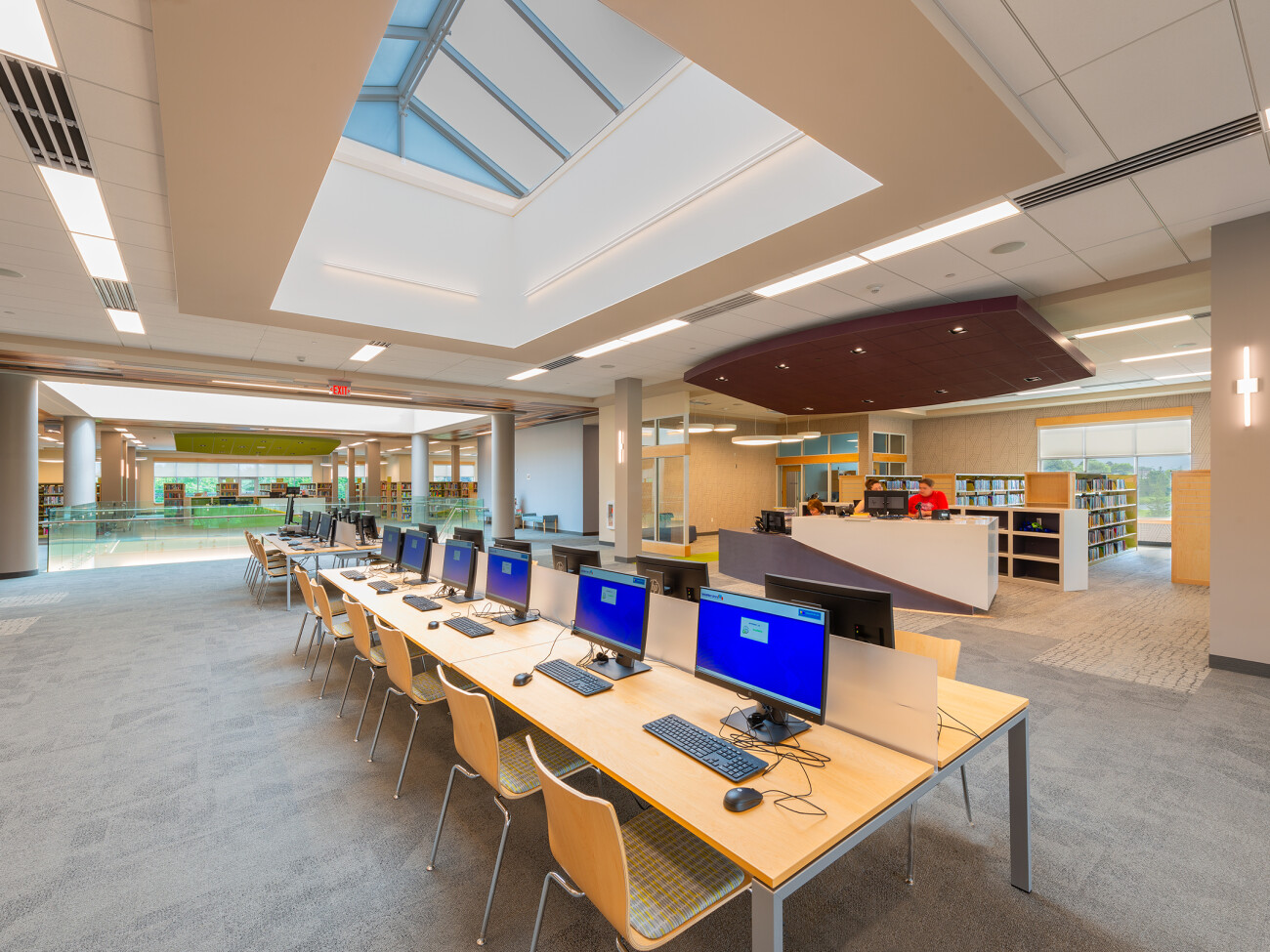 Henrietta Library Computer Room