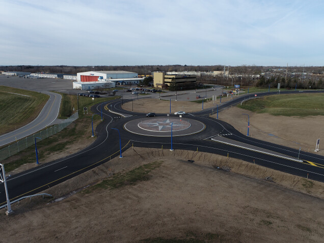 Access Road Improvements - ROC Roundabout