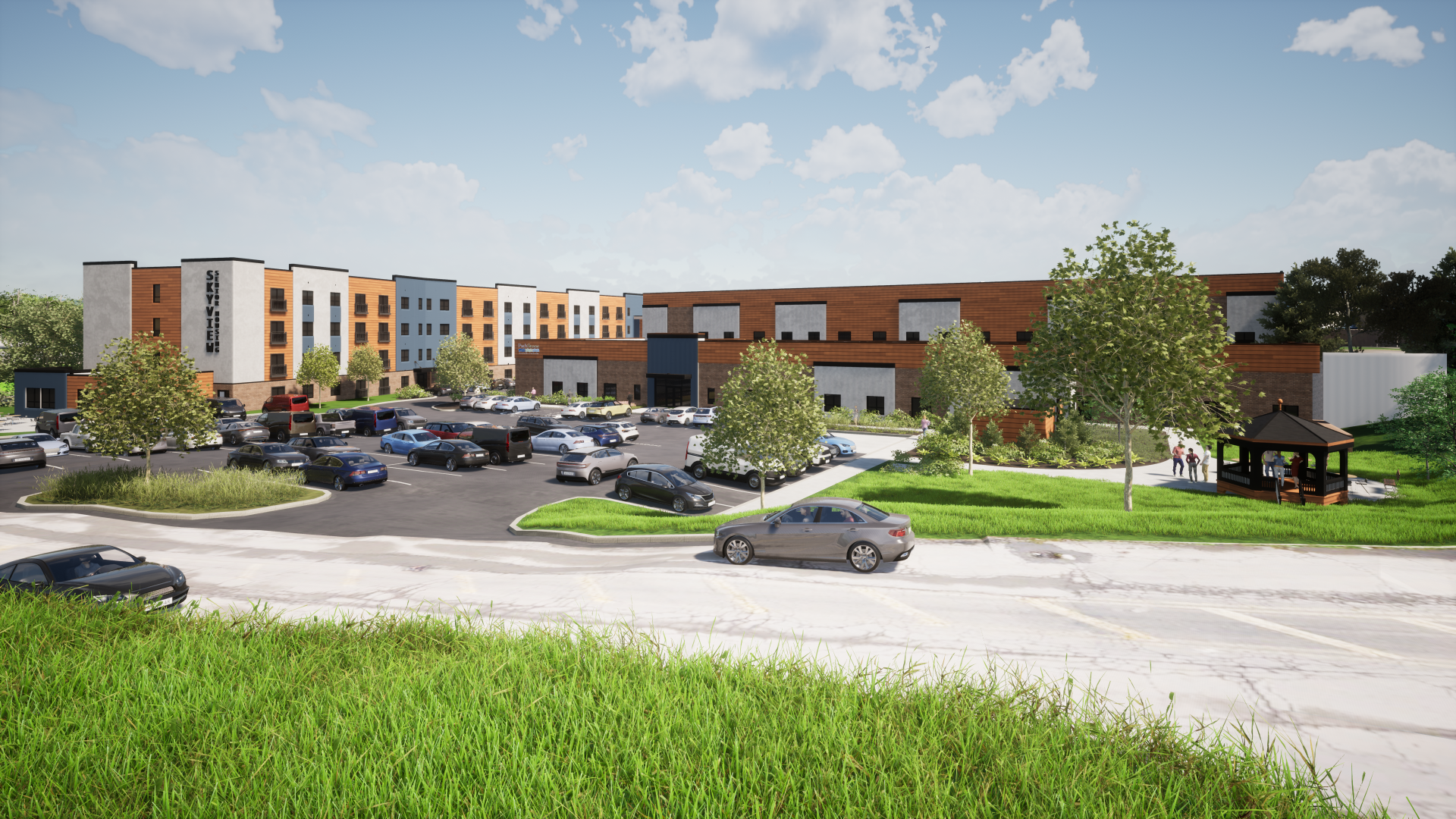 Abandoned Mall Transformed Into Senior Housing