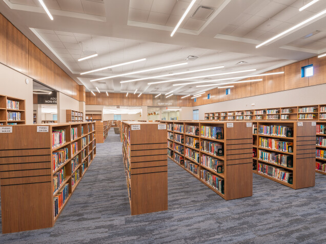 Greece Public Library Interior Renovation