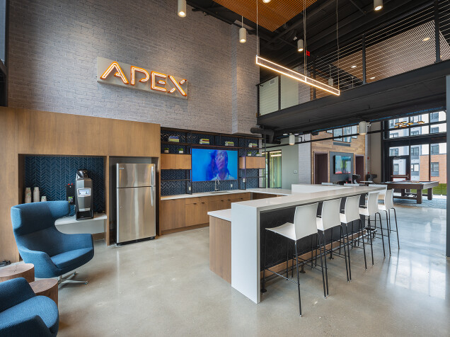 APEX Student Housing at RIT Interiors