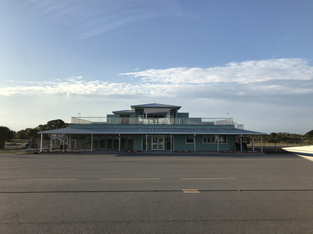 Terminal Building at Valkaria Airport