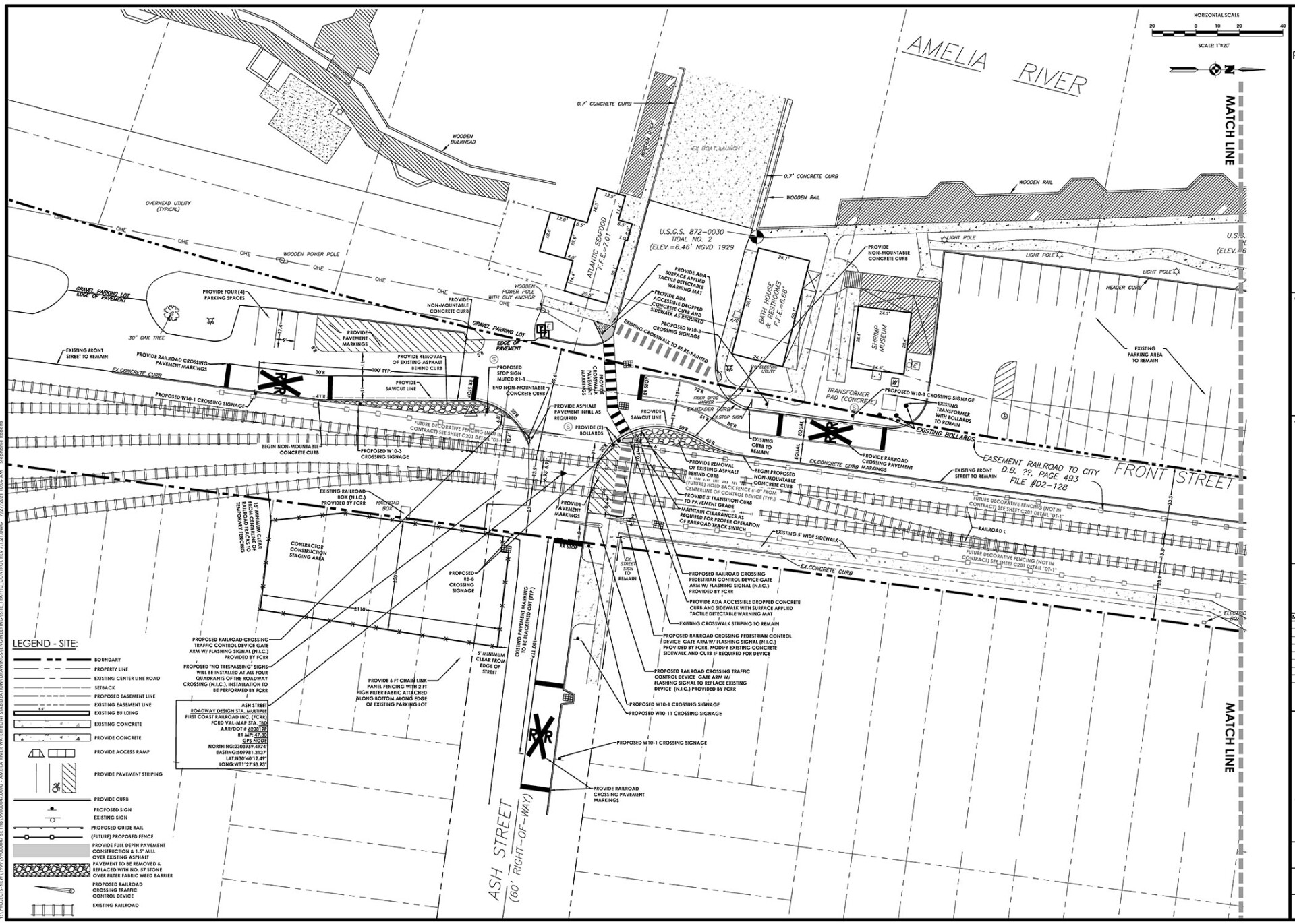 Amelia Riverfront Plan for which Passero Associates provided Architecture, Civil Engineering, and Municipal Engineering Services