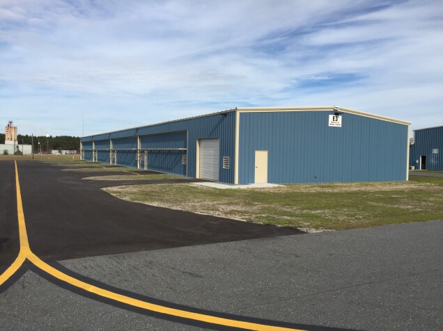 T-Hangars and Bulk Hangar at Palatka Municipal Airport