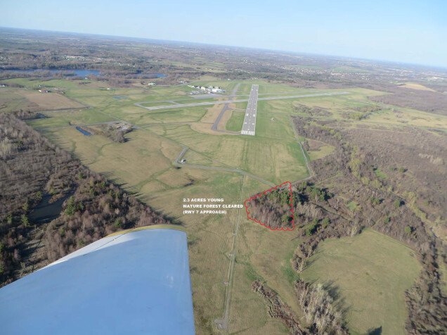 Tree Removal with Runway 28 & Taxiway Extension at Watertown International Airport