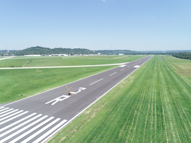 Runway Rehabilitation & Markings at Cincinnati Municipal Lunken Airport