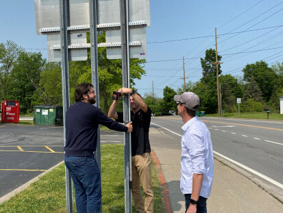 Setting up Traffic Data Collection Cameras