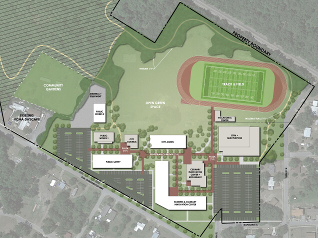 Jenkins School Redevelopment Master Plan Concept