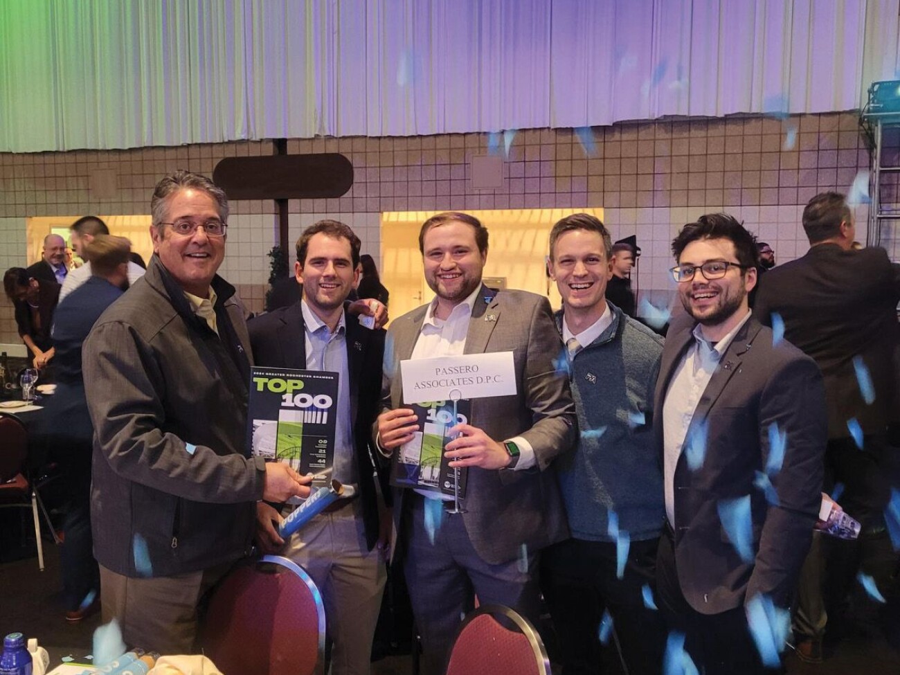 Passero Team Accepts Top 100 Award