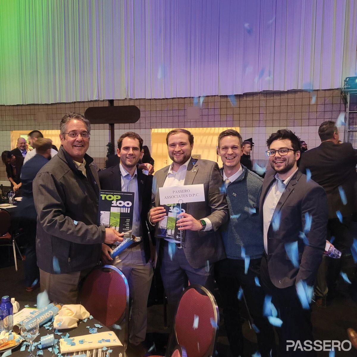 Passero Team Accepts Top 100 Award