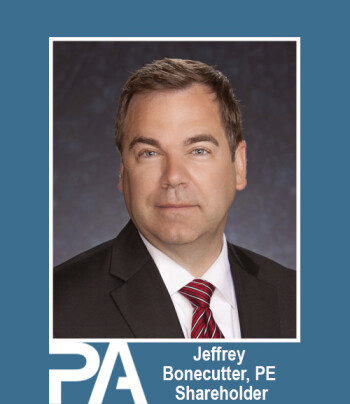 Jeffrey Bonecutter, PE, Vice President / Director of Midwest Aviation Services, shareholder Passero Associates